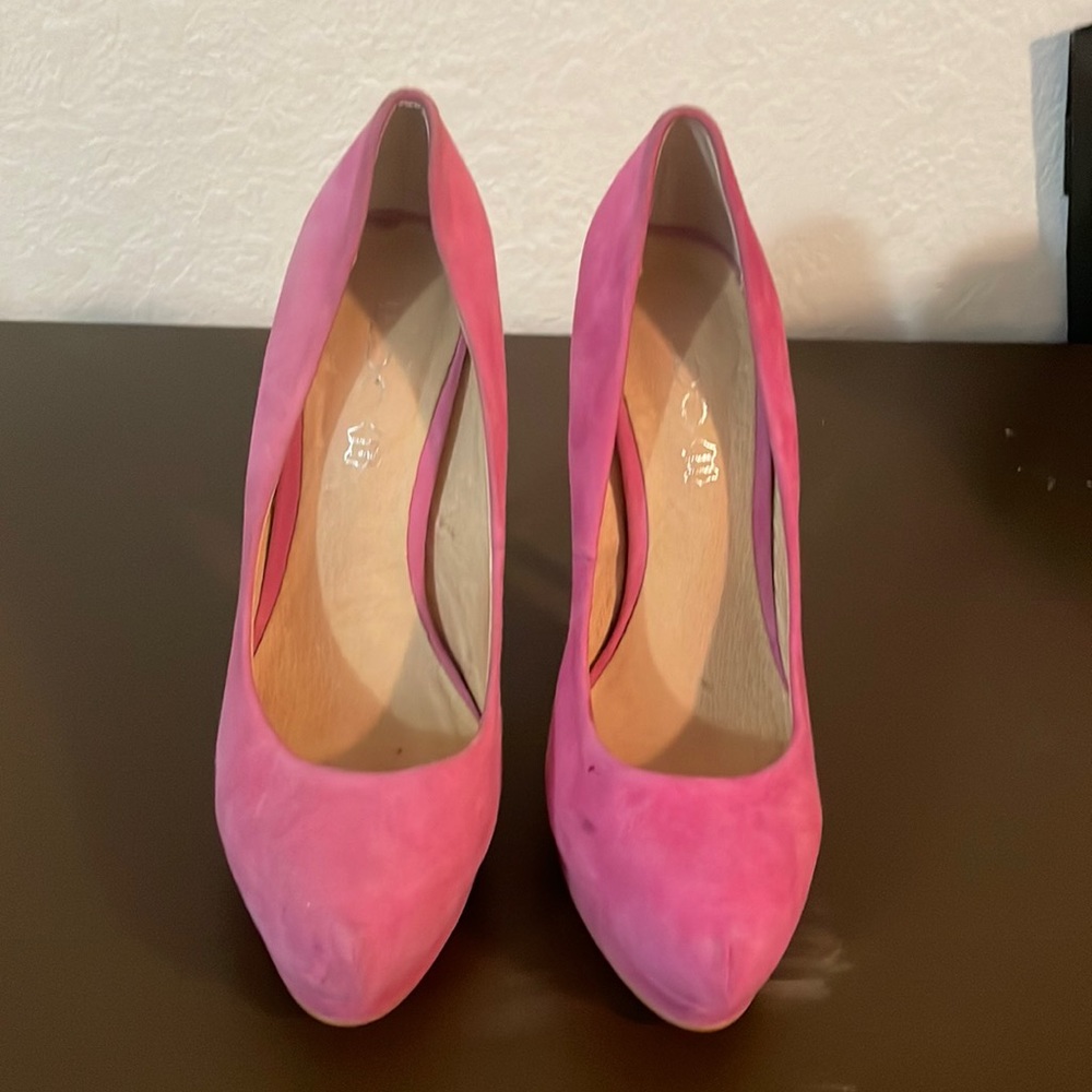 Aldo heels pink , Good condition.